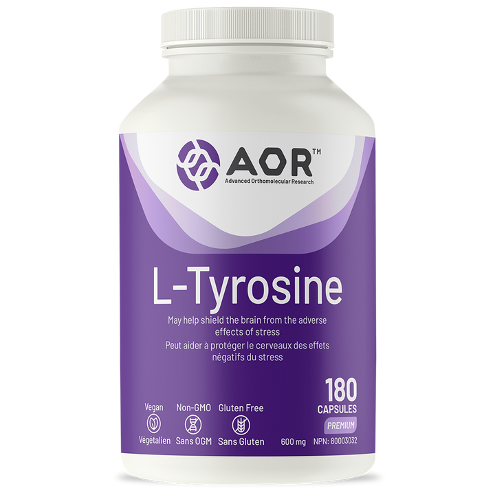AOR L-Tyrosine | Cognitive Function & Alertness V-Caps