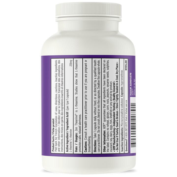 AOR Zen Theanine | Relaxation & Mental Focus V-Caps