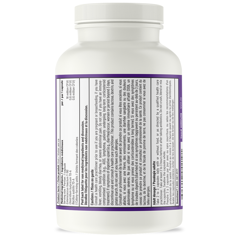 AOR Probiotic-3 | Advanced Microbiome & Butyrate Support V-Caps