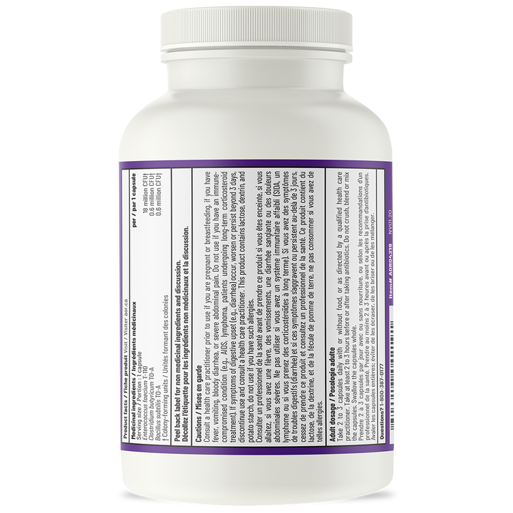 AOR Probiotic-3 | Advanced Microbiome & Butyrate Support V-Caps