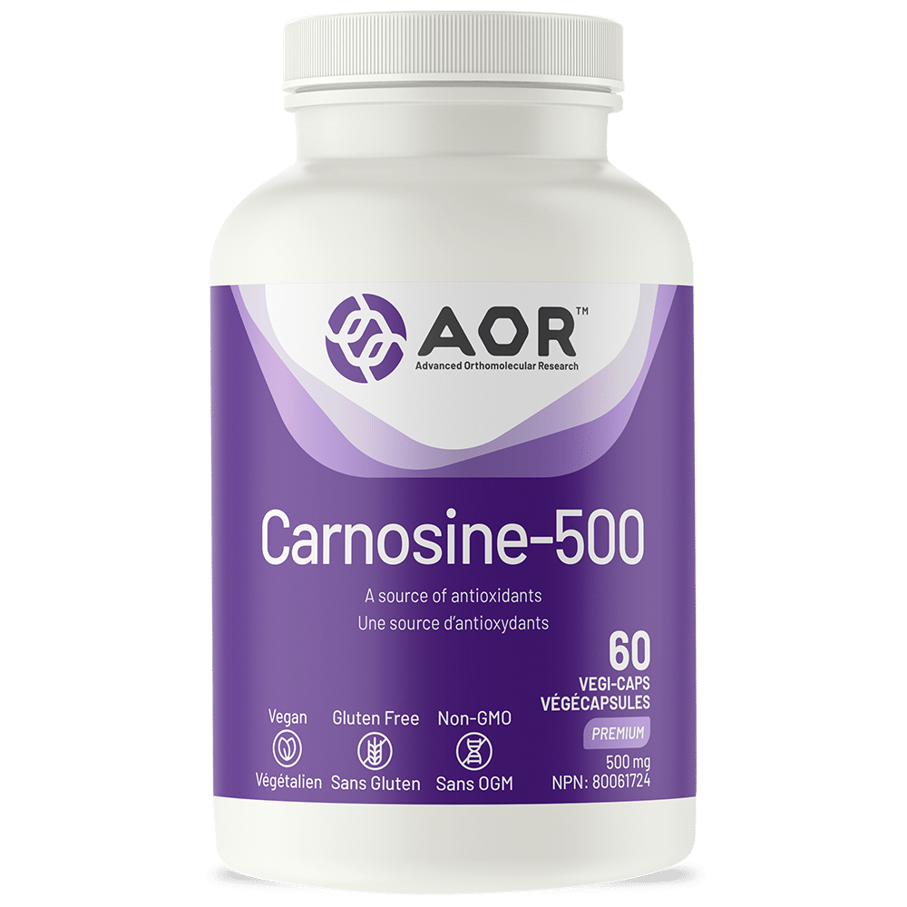 AOR Carnosine-500 | Antioxidant & Muscle Protein Support V-Caps