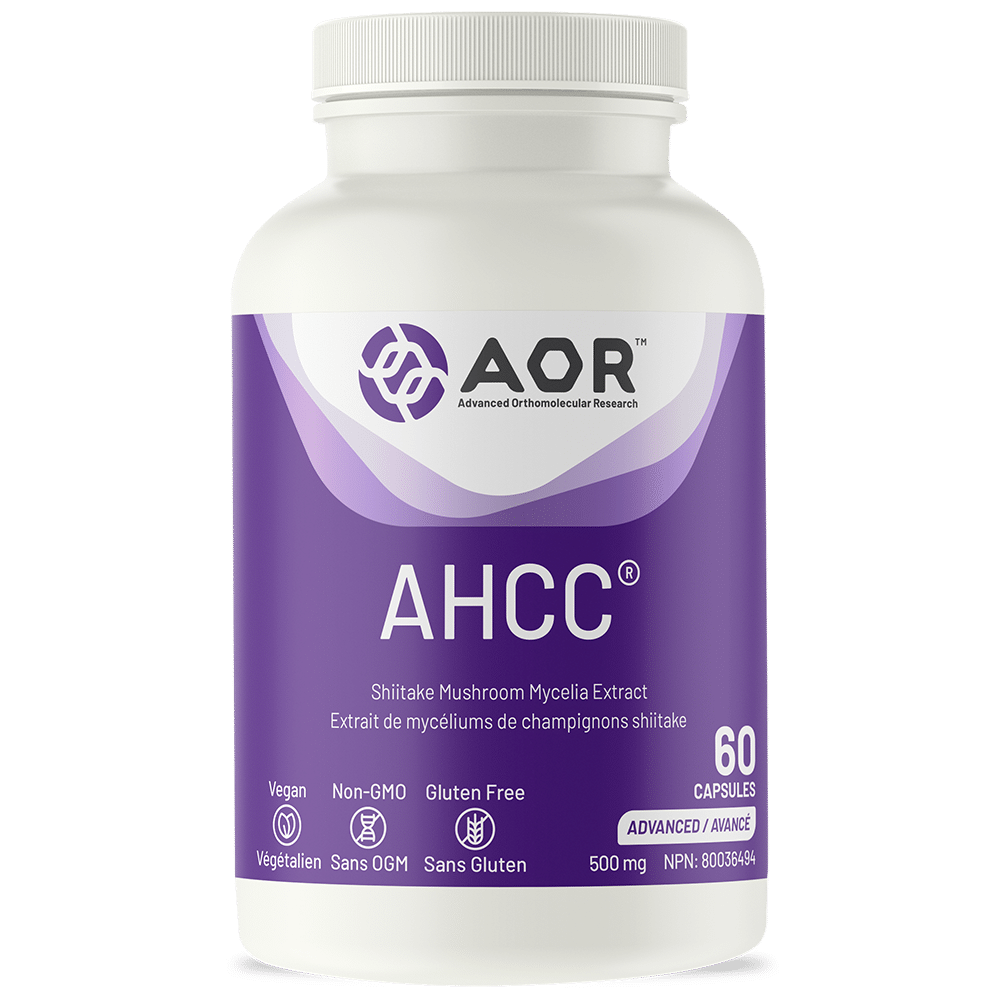 AOR AHCC | Shiitake Mushroom Immune Support V-Caps