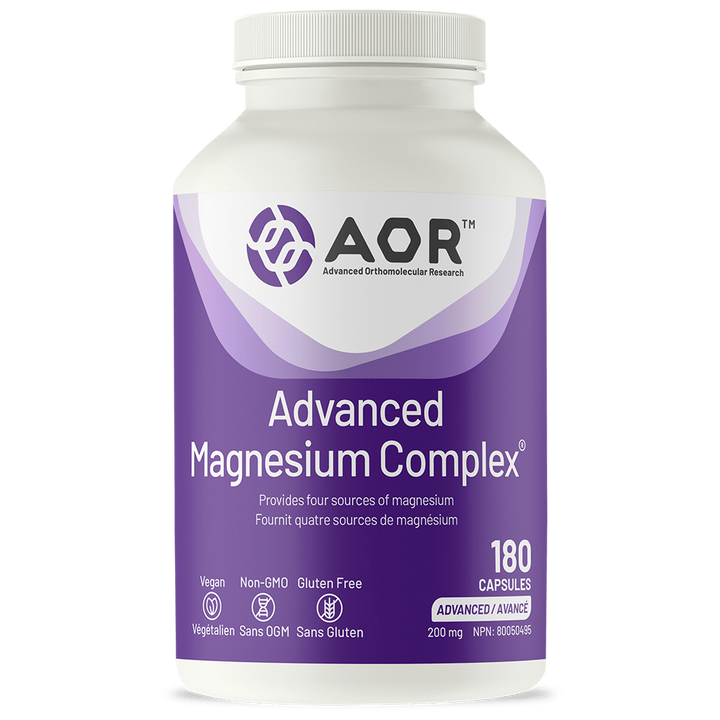 AOR Advanced Magnesium Complex | Muscle & Energy Support V-Caps