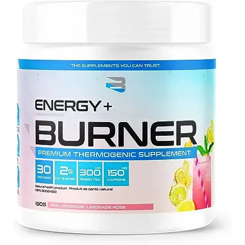 LIQUIDATION - BELIEVE Energy+ Burner, Pink Lemonade - FINAL SALE/NO RETURNS***