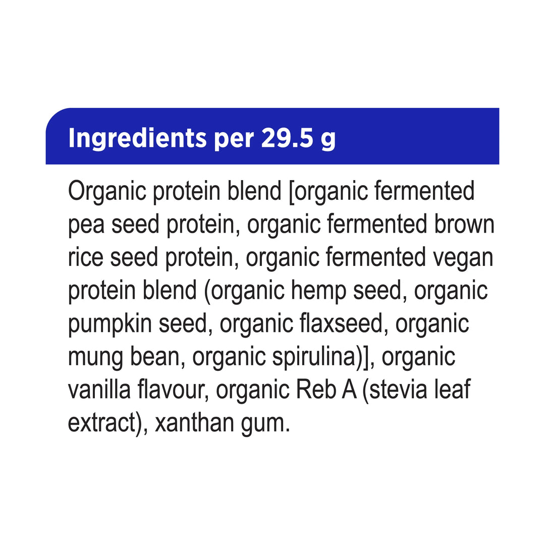 Genuine Health Fermented Vegan Proteins+ | Vanilla Plant Protein 300g