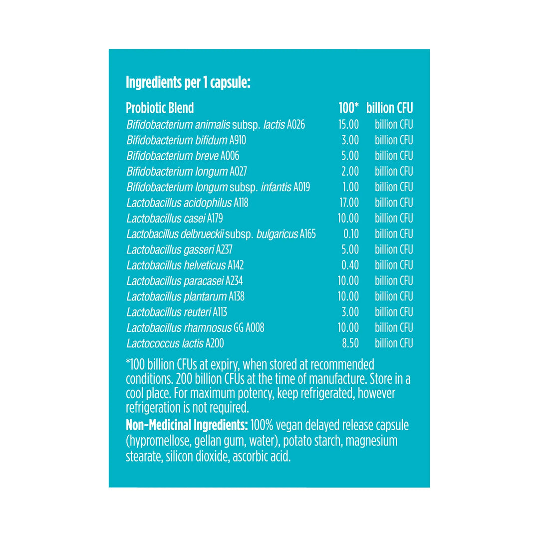 Genuine Health Advanced Gut Health | 100B Probiotic 20 V-Caps