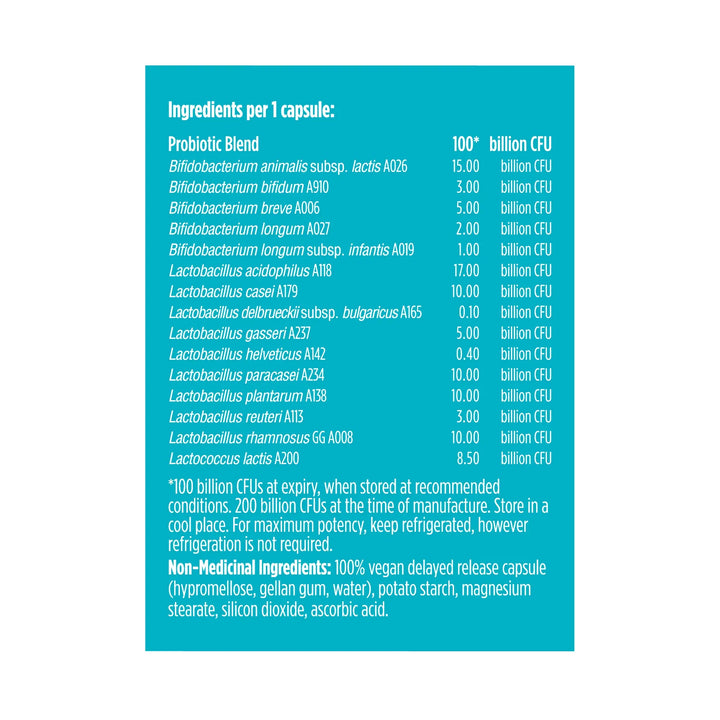 Genuine Health Advanced Gut Health | 100B Probiotic 20 V-Caps