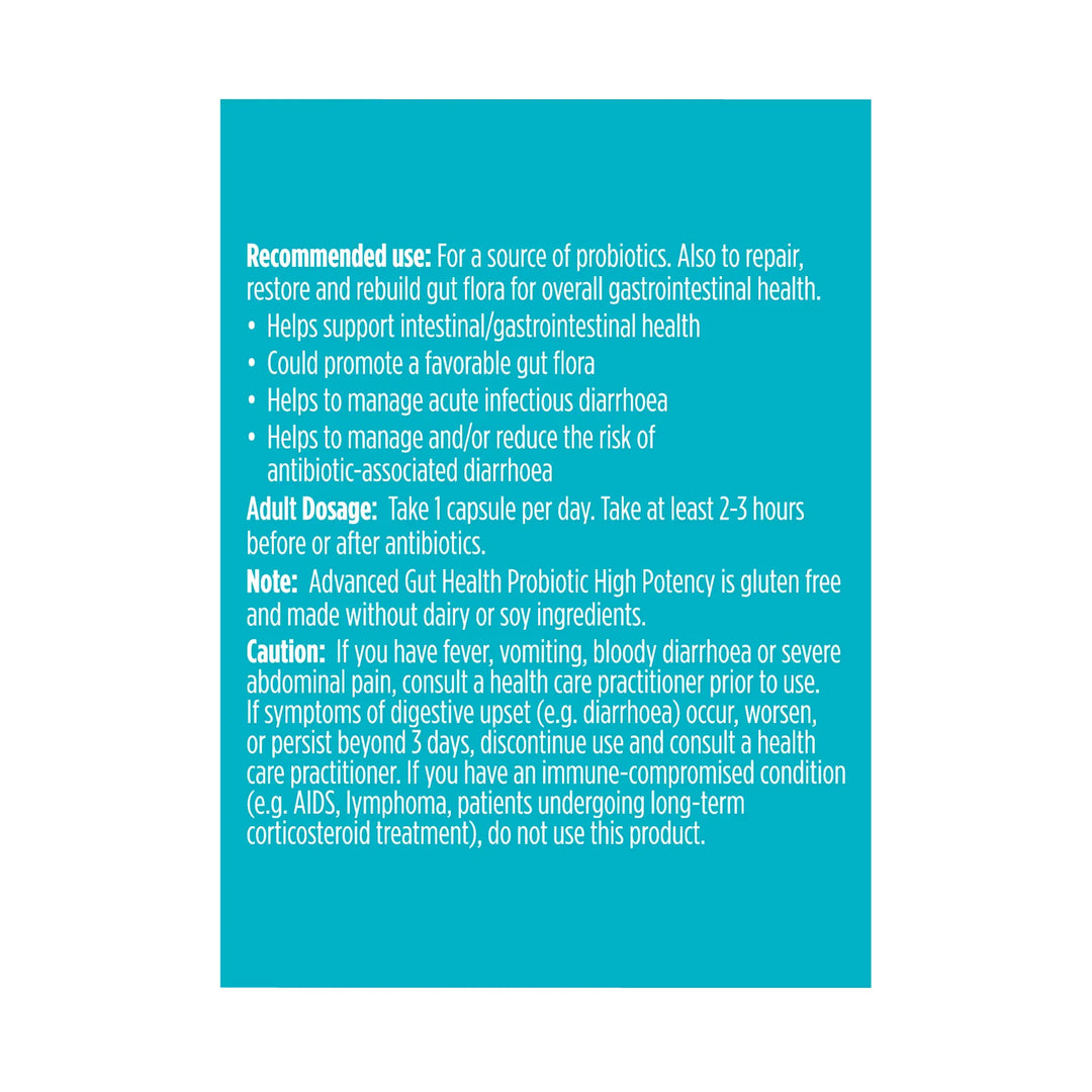 Genuine Health Advanced Gut Health | 100B Probiotic 20 V-Caps