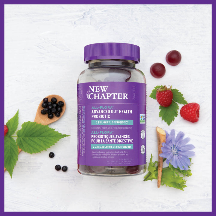 New Chapter All-Flora Probiotic + Prebiotic Gummies
