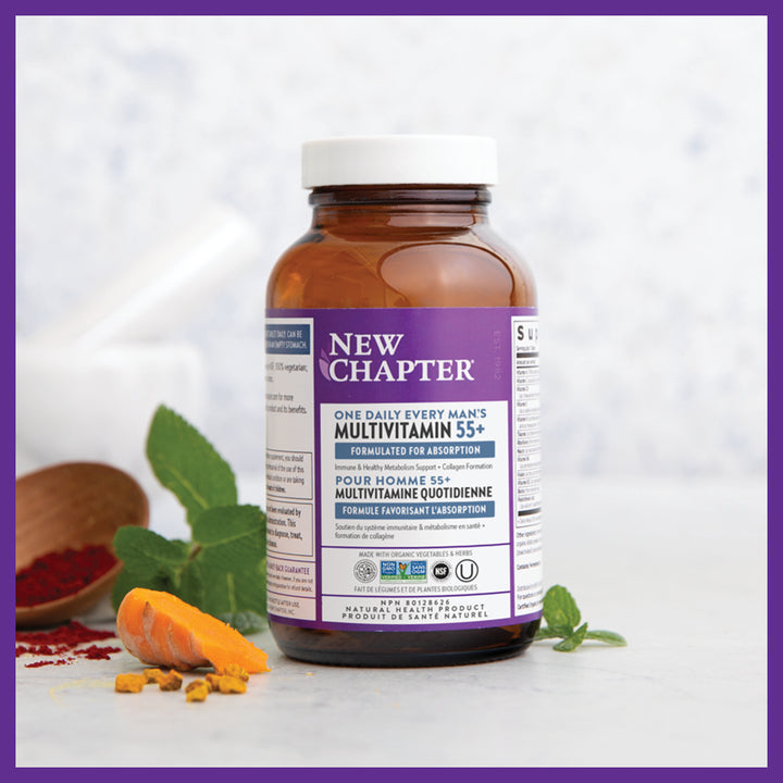 New Chapter®  One Daily Every Men's Multivitamin 55+