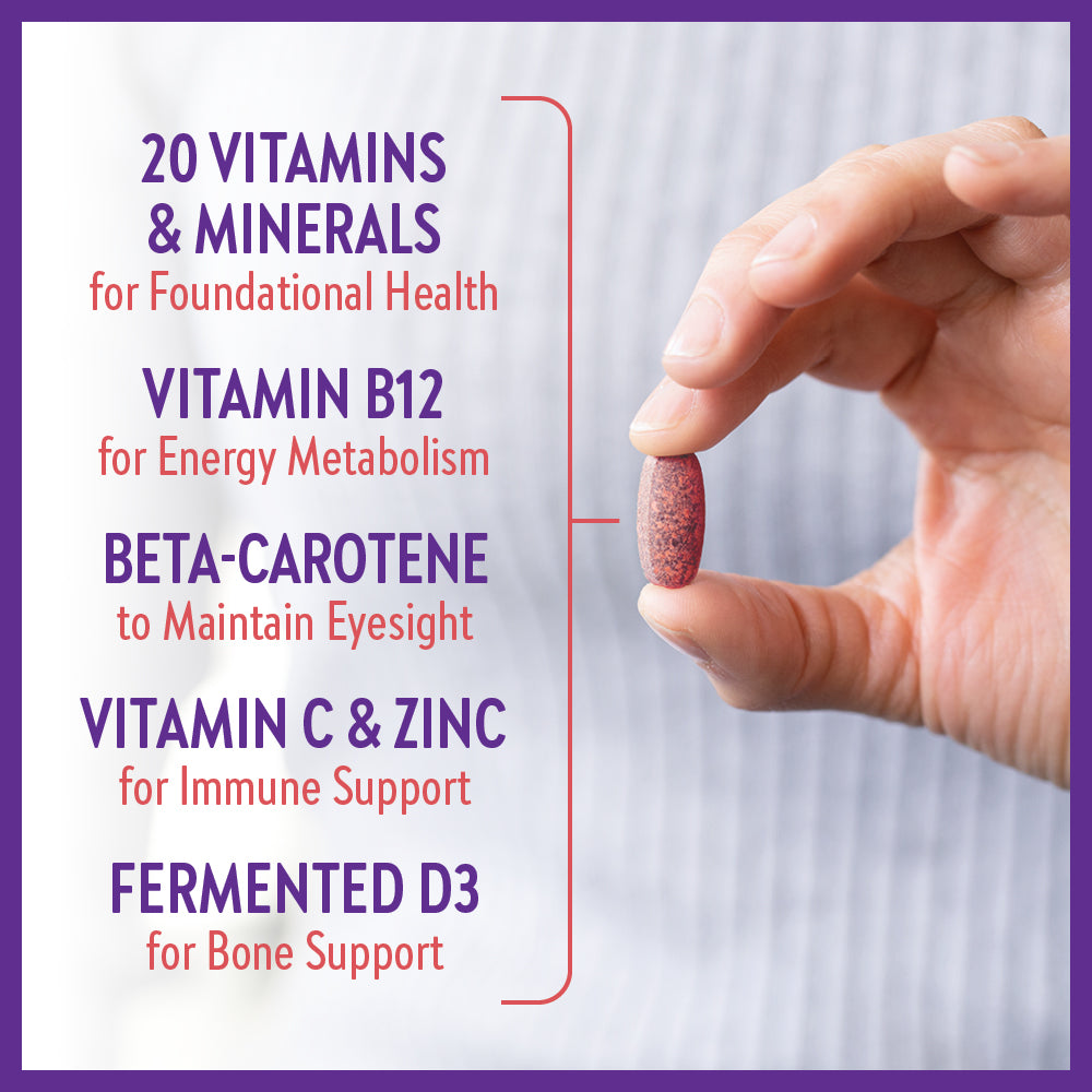 LIQUIDATION - New Chapter®  One Daily Every Woman's Multivitamin 55+  - FINAL SALE/NO RETURNS***