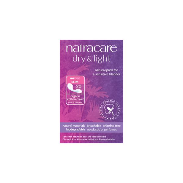 Natracare® Dry & Light Slim Incontinence Pads