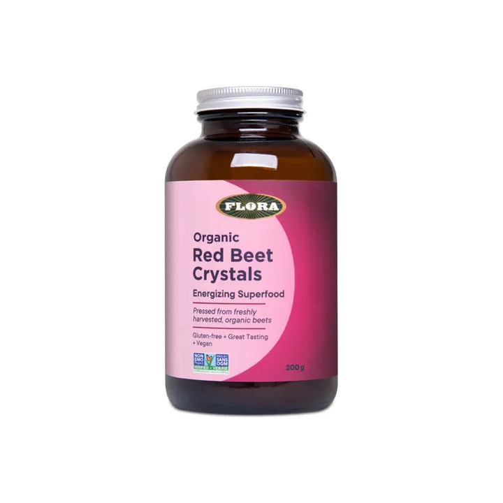 Flora Red Beet Crystals Energizing Superfood