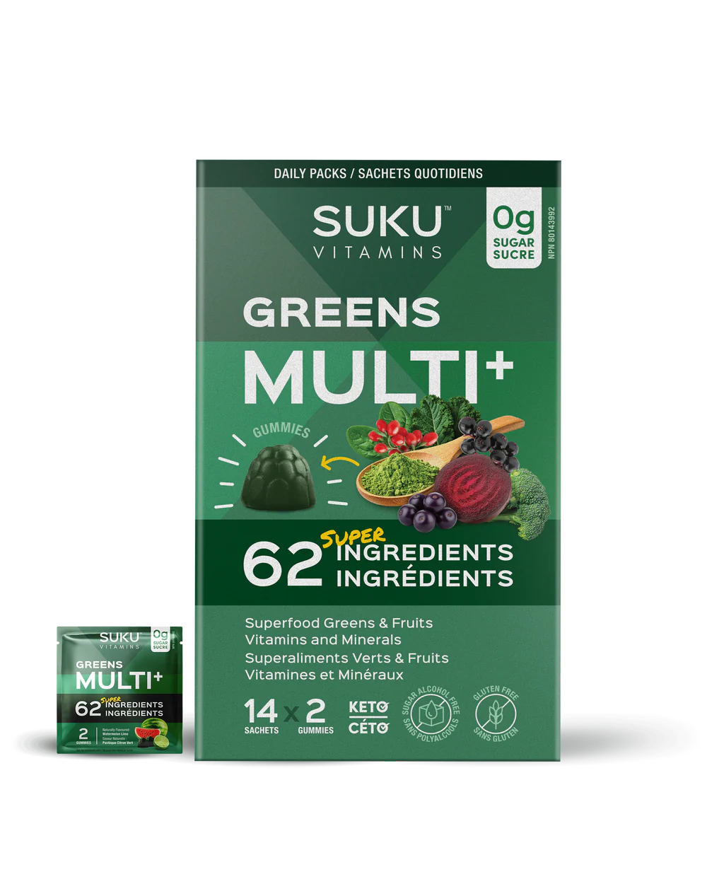 Suku Greens Multi+ Sachets