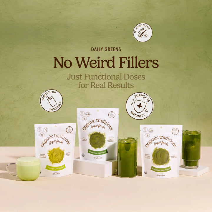Organic Traditions Moringa Leaf Powder