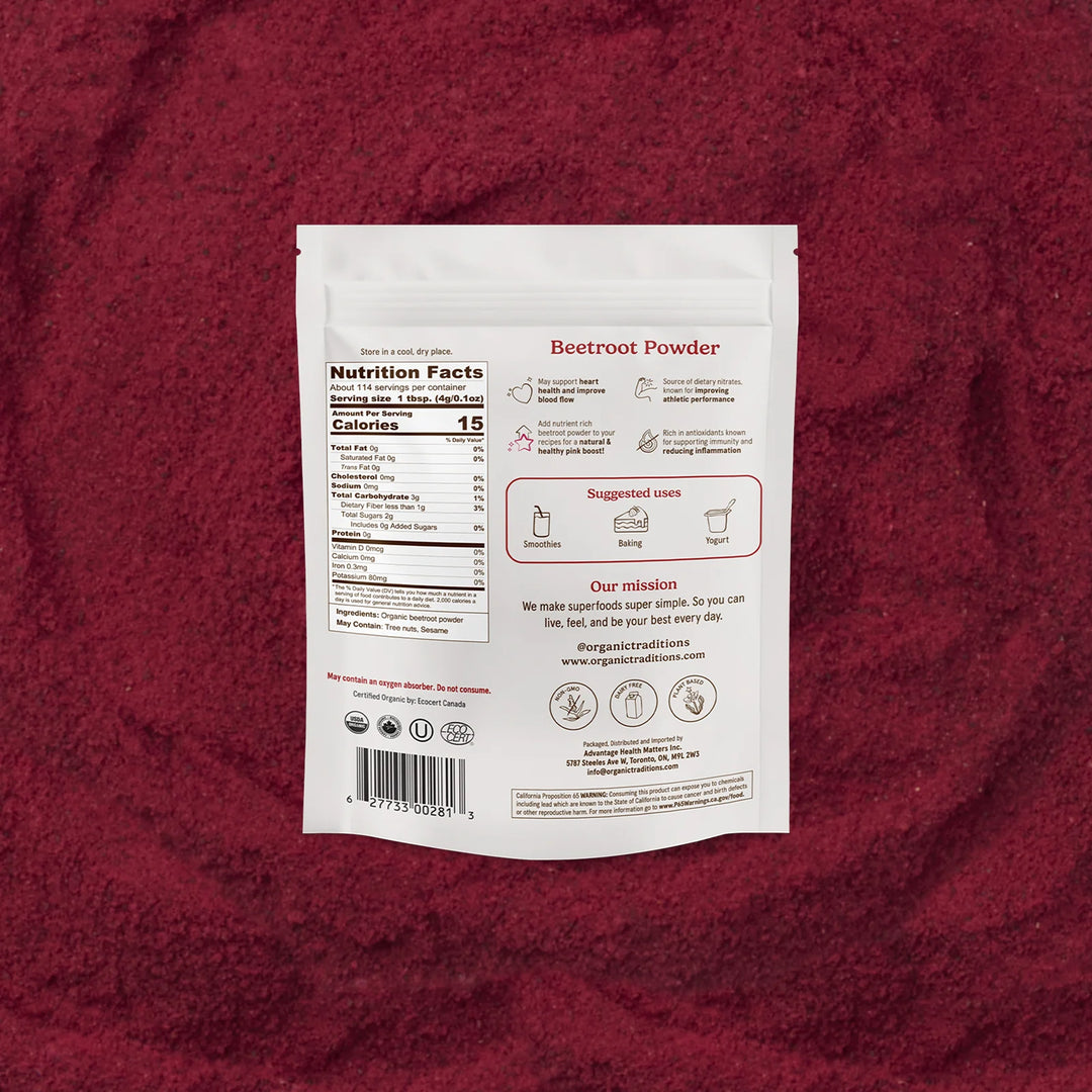 Organic Traditions Beetroot Powder