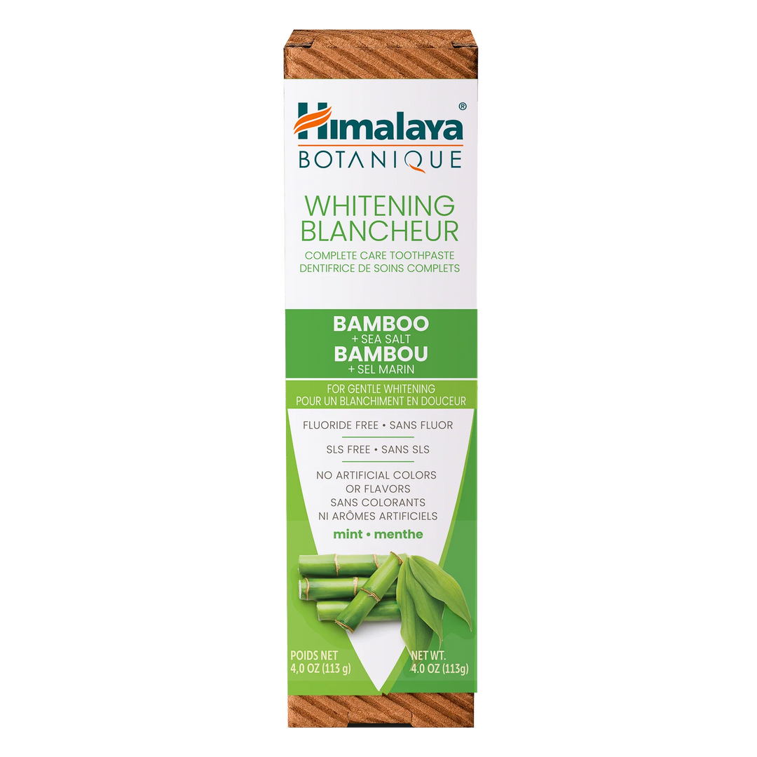 Himalayan Whitening Toothpaste Bamboo + Sea Salt Mint