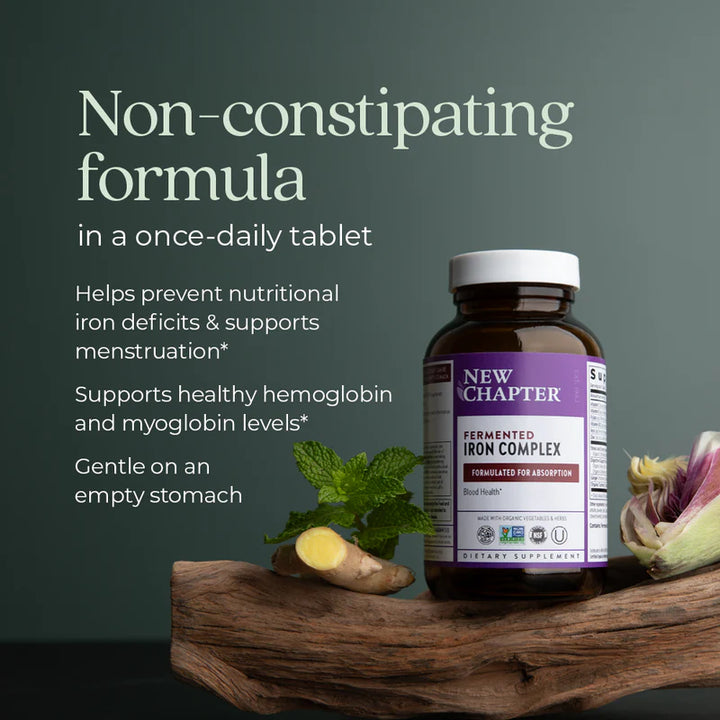 New Chapter® Fermented Iron Complex
