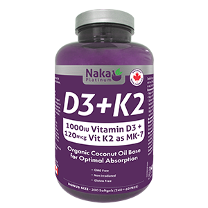 Naka Platinum D3+K2