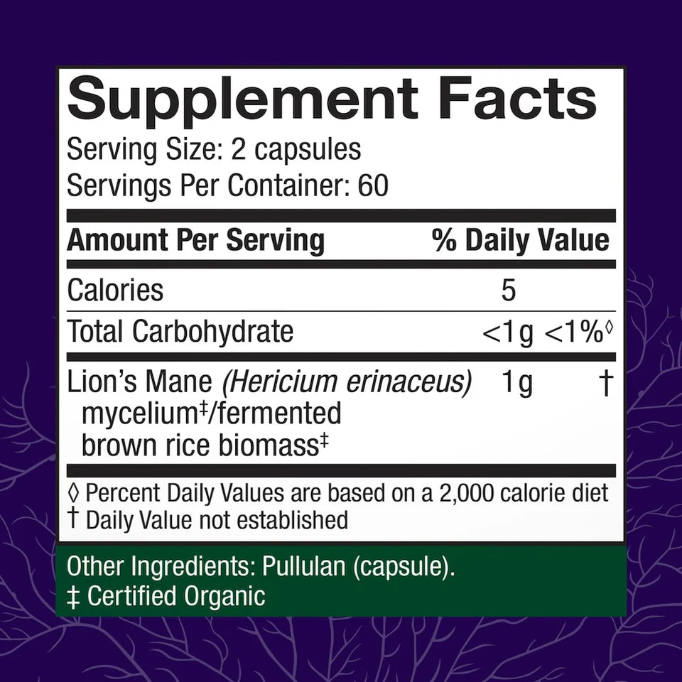 Host Defense  Lion’s Mane Capsules