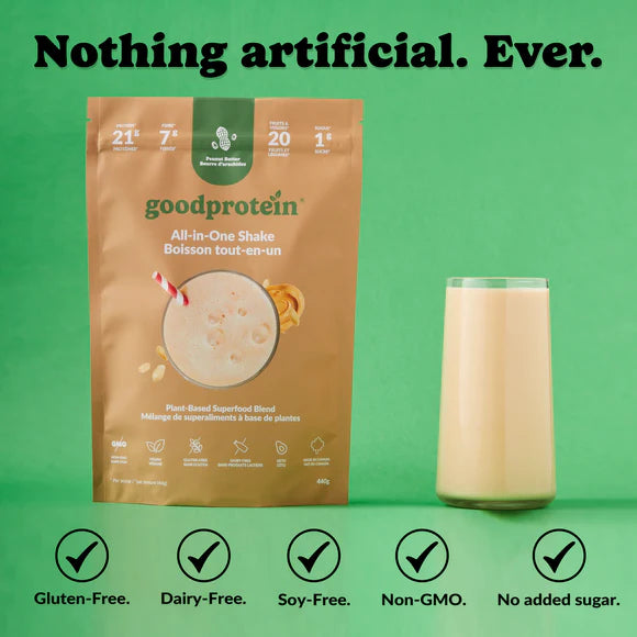 GoodProtein All-in-One Shake, Peanut Butter - 880 g