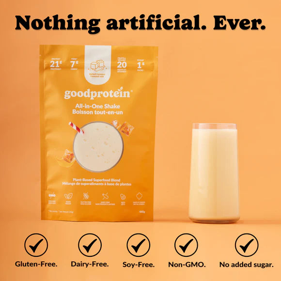 GoodProtein All-in-One Shake, Salted Caramel - 440 g