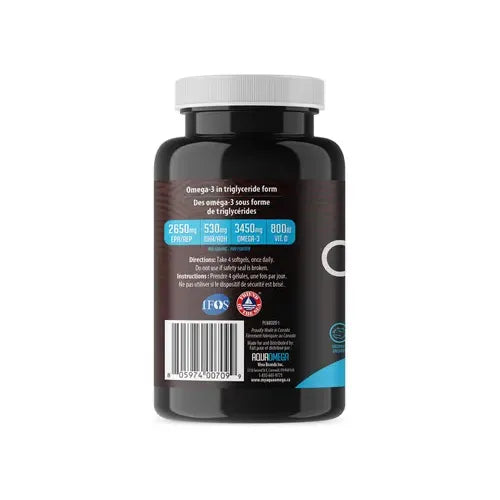 AquaOmega  5X Omega3, High EPA 3456mg