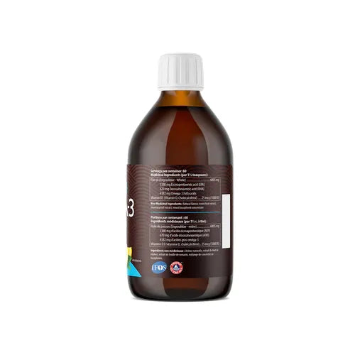 AquaOmega  5X Omega3, High EPA  4382mg, Lemon