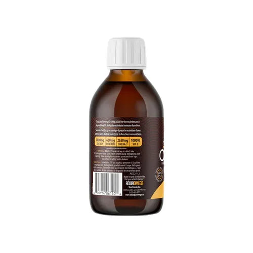 AquaOmega  3X Extra Strength Omega3 EPA 2650 mg Lemon