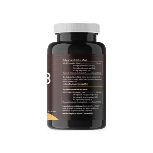 AquaOmega  3X Extra Strength Omega3 EPA 2452mg