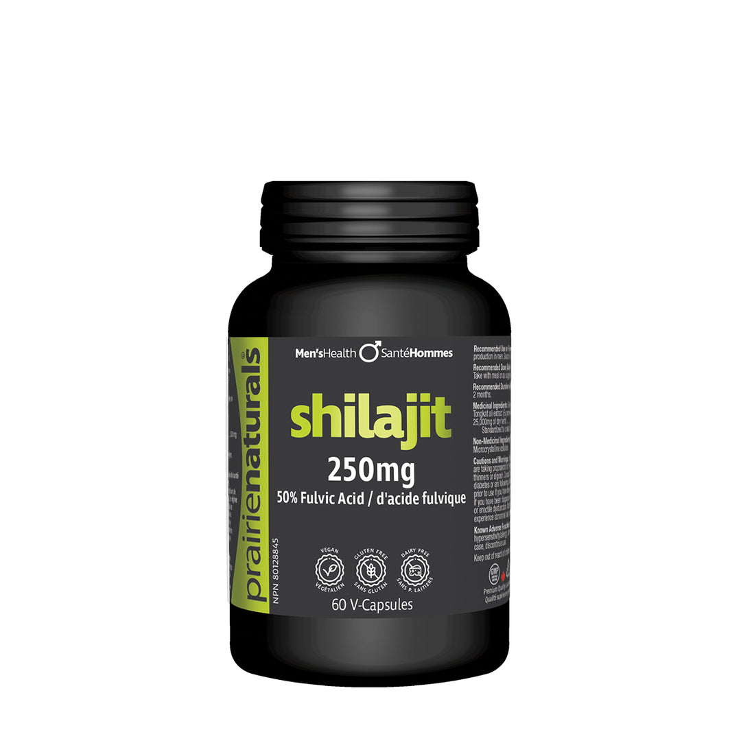 Prairie Naturals Men's Health Shilajit 250 mg Capsules