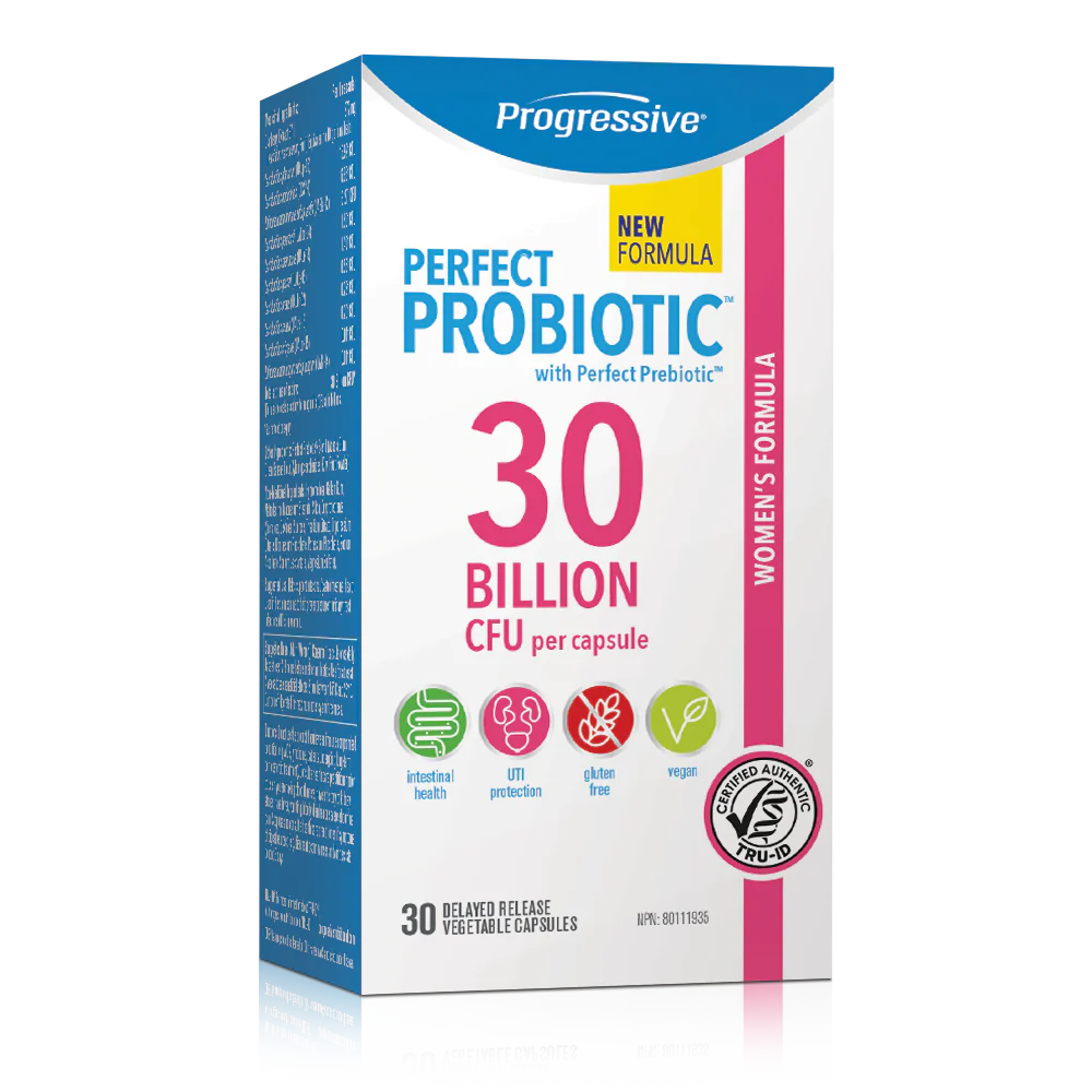Progressive Perfect Probiotic Women's Support 30 Billion