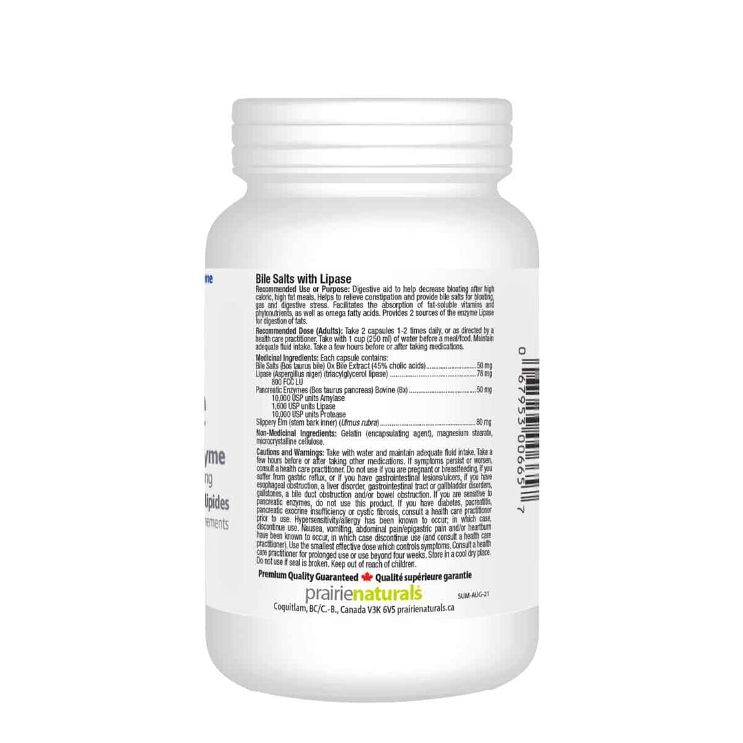 Prairie Naturals Bile Force 120 Capsules
