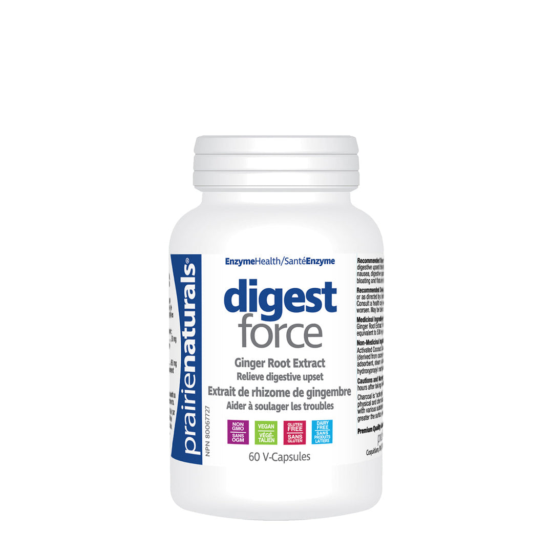 Prairie Naturals Digest Force 60 V-Capsules