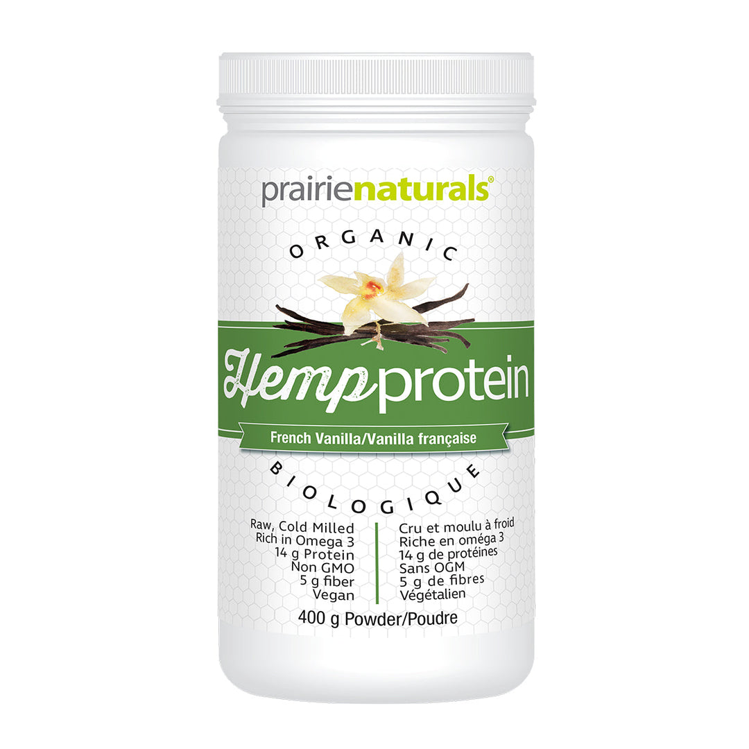 Prairie Naturals Hemp Protein French Vanilla 400g