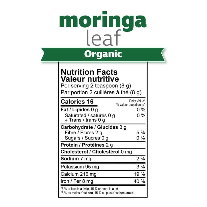 Prairie Naturals Moringa Leaf Powder 200g