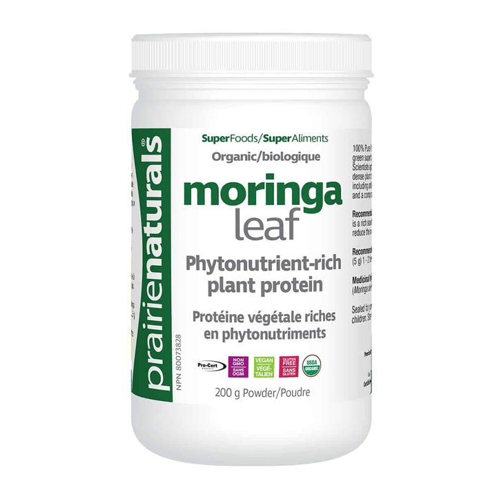 Prairie Naturals Moringa Leaf Powder 200g