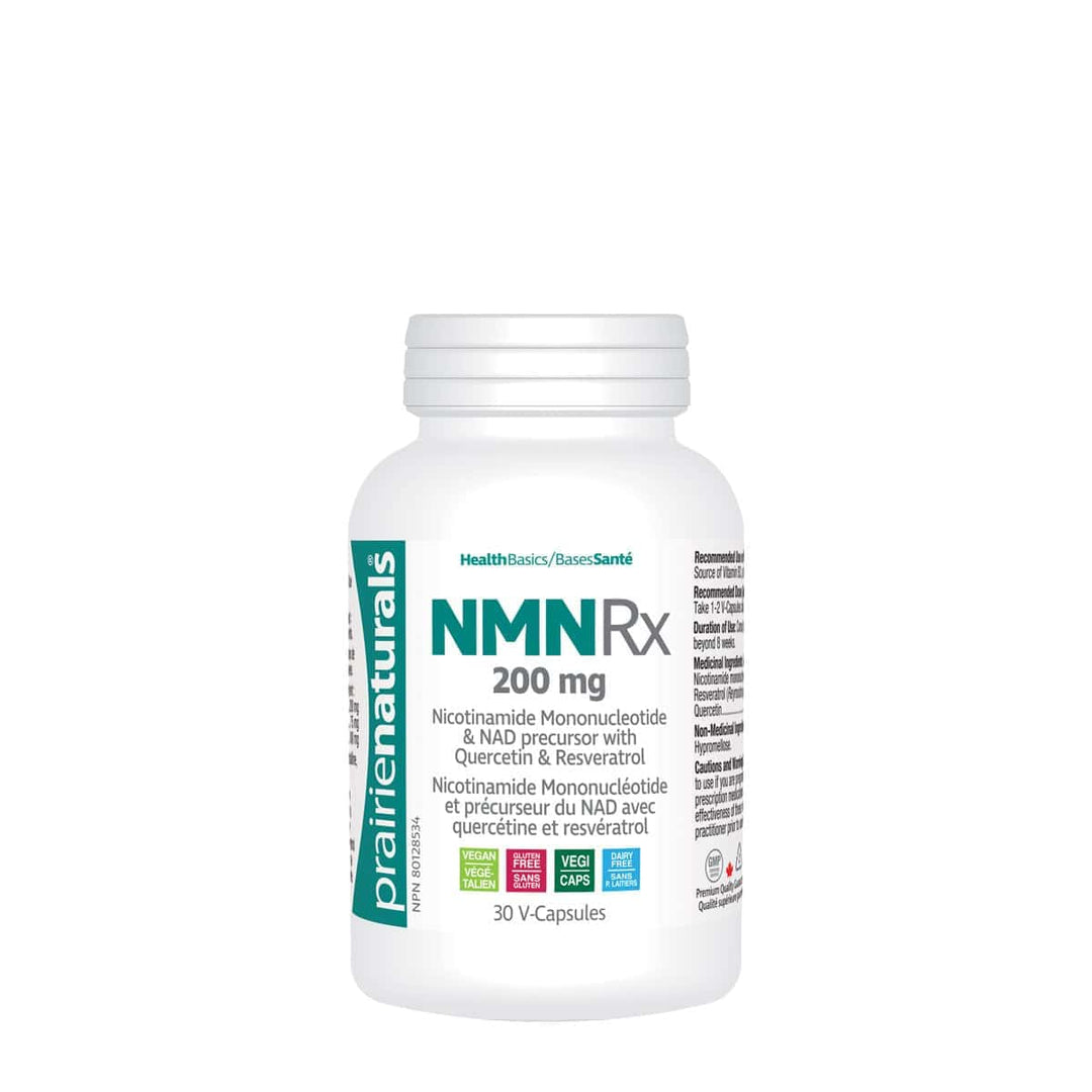 Prairie Naturals NMN Rx 200mg 30 V-Capsules