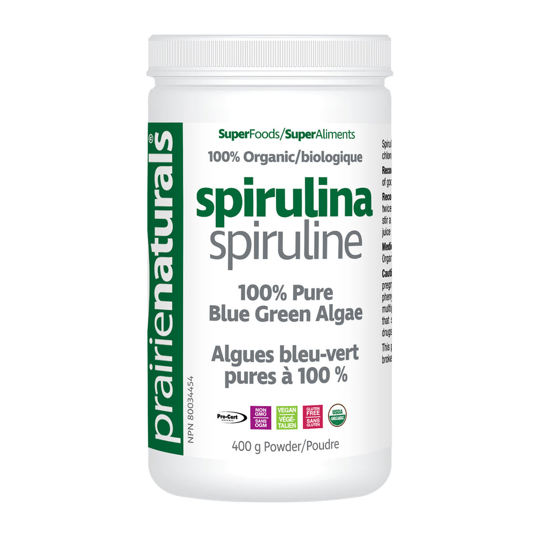 Prairie Naturals Spirulina Powder 400g