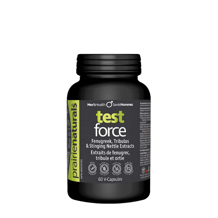 Prairie Naturals Test Force 60 V-Capsules