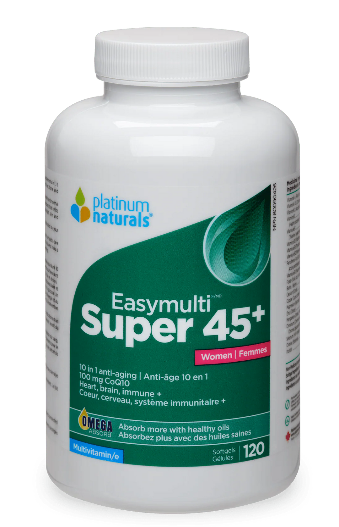 Platinum Naturals® Super Easymulti 45+ for Women