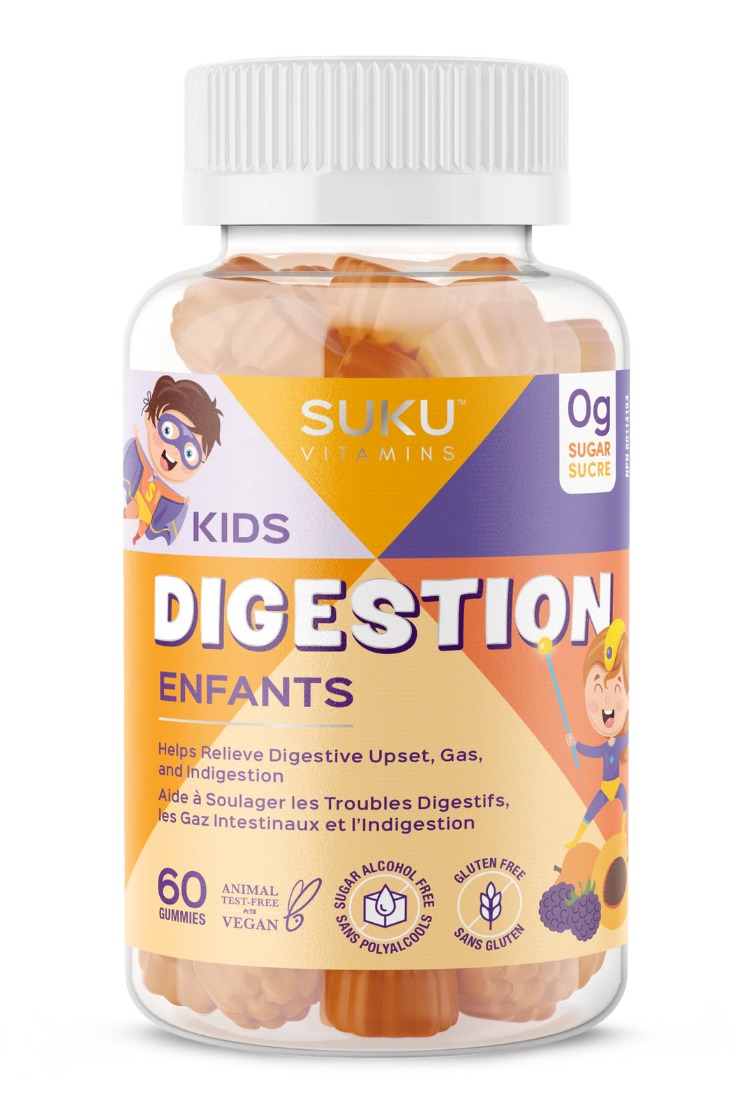 Suku Kids Digestion Gummies