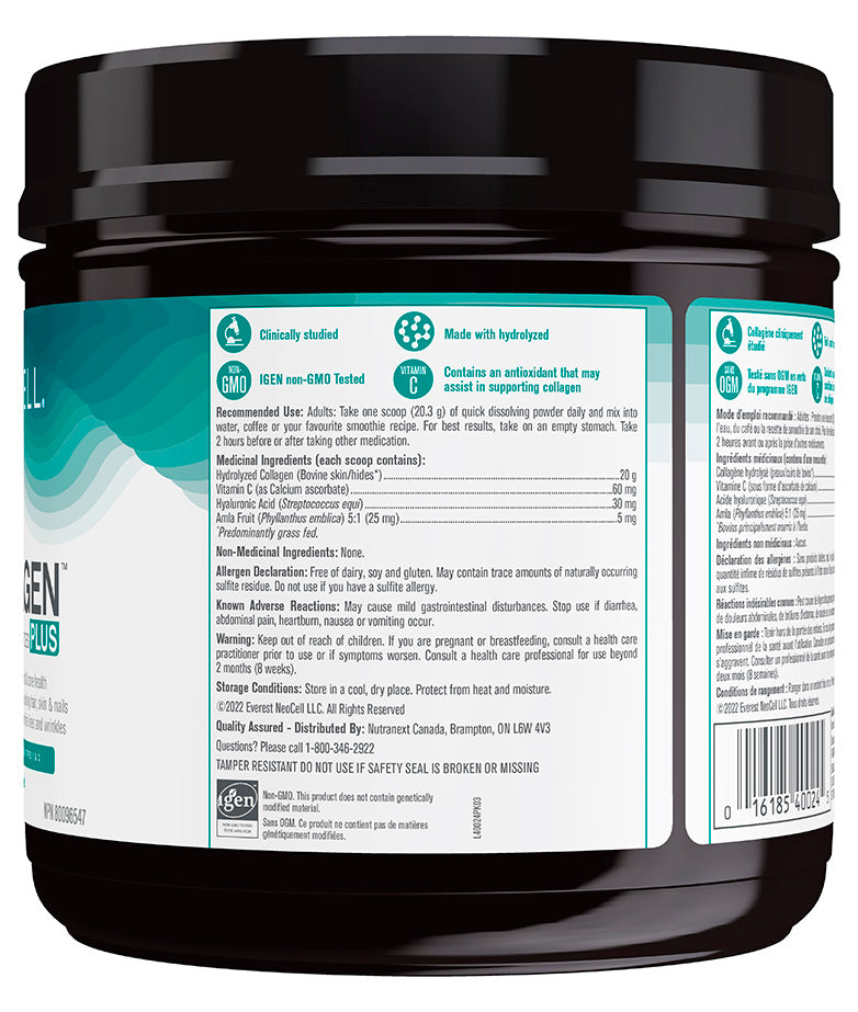 NeoCell Collagen Protein Peptides Plus, Unflavoured