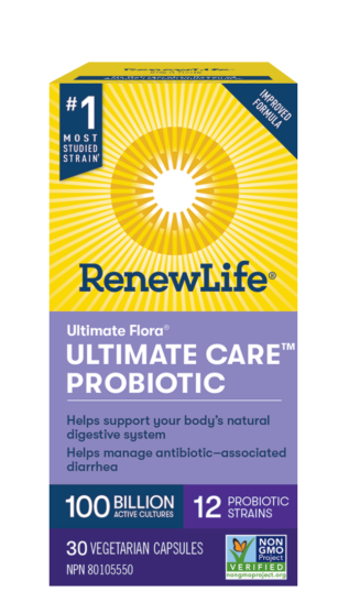 Renew Life® Ultimate Care Probiotic, 100 Billion Active Cultures