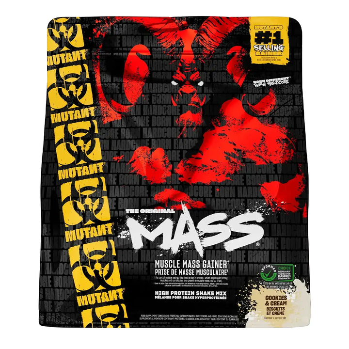 Mutant Mass Gainer, Cookies & Cream