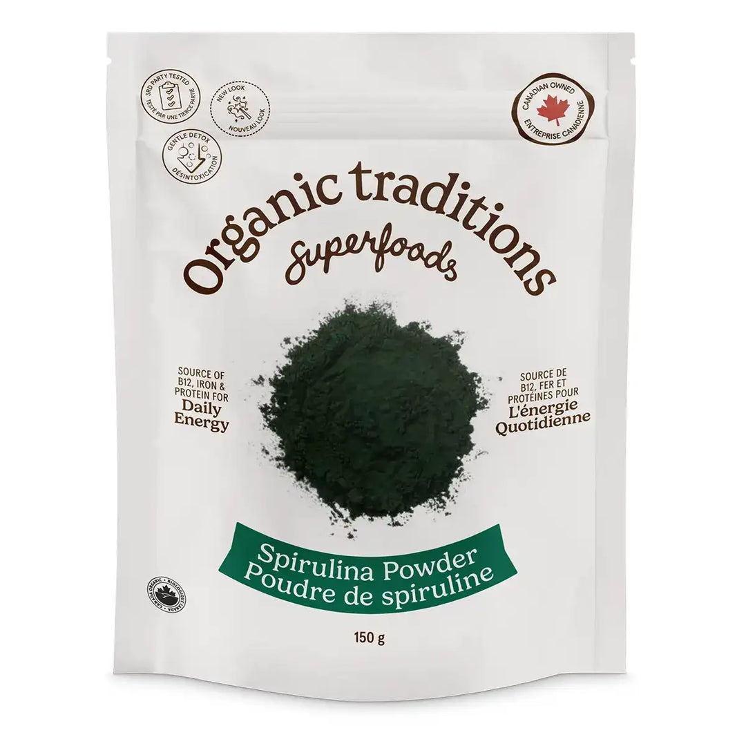 Organic Traditions Spirulina Powder