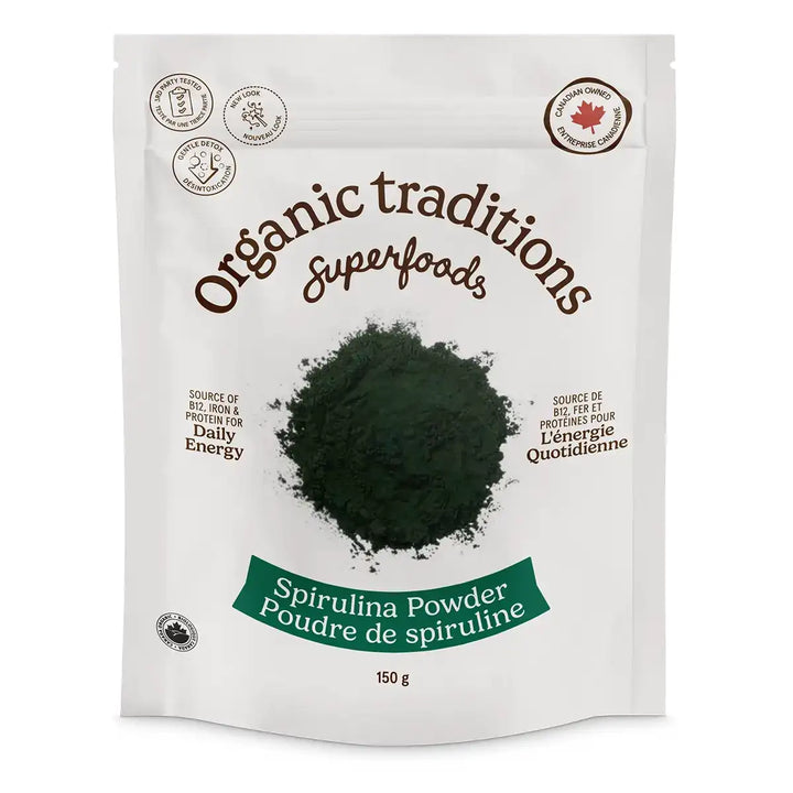 Organic Traditions Spirulina Powder