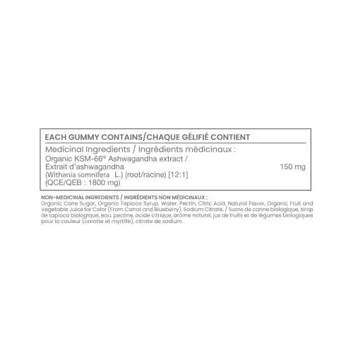 Himalaya Ashwagandha Gummies Blackberry flavor