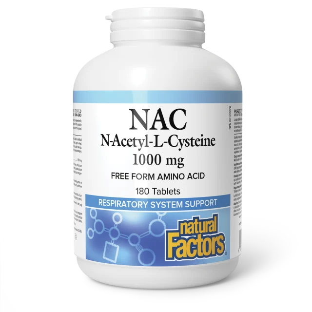 Natural Factors N-Acetyl-L-Cysteine 1000 mg