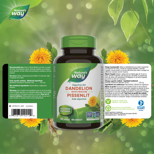 Nature's Way Dandelion Root Capsules